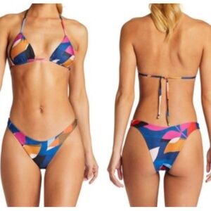NWOT Vitamin A Già Reversible Bikini SET - Size: S